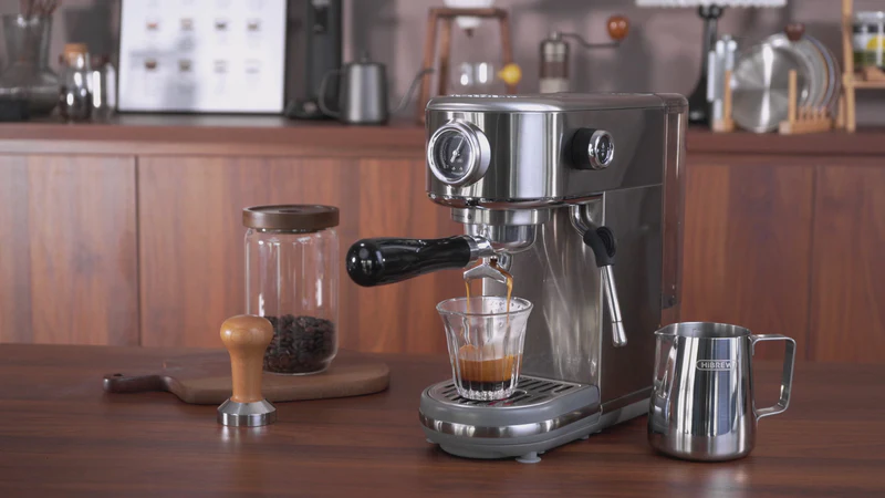 HiBREW 20Bar Semi Automatic Espresso Coffee Machine